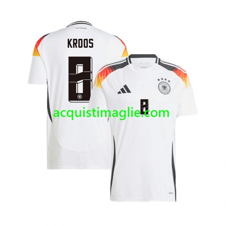 Divisa di Calcio Germania Toni Kroos 8 Prima Euro 2024